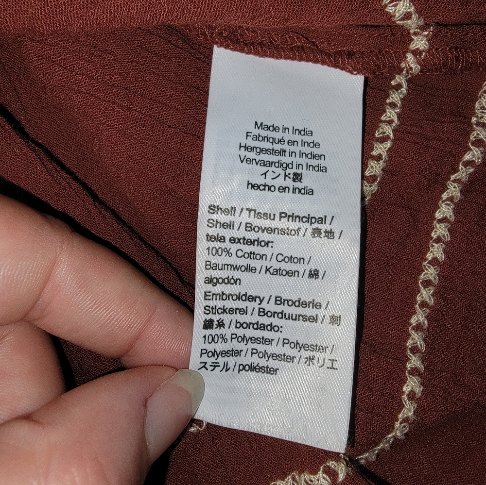 Madewell Faux Wrap Top Size XS - Picture 11 of 13